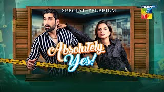 Absolutely Yes  Special Telefilm  13th Januray 2024  Muneeb Butt amp Amar Khan   HUM TV [upl. by Andromache873]