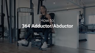 HOW TO USE GYM MACHINES Adductor  Abductor [upl. by Mcneil]