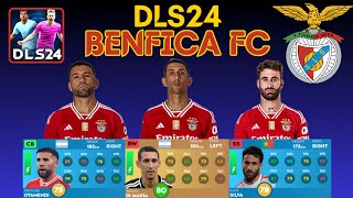 BENFICA player ratings in DLS24 Benfica team ratings in DLS24 DLS24 Benfica Benfica DLS24  dls24 [upl. by Apollo542]