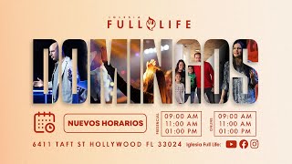 🔴 EN VIVO 🌍  Reunión de Domingo 3er Servicio  Iglesia Full Life [upl. by Yrreb]