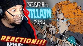 MERIDAS VILLAIN SONG  Touch the Sky  ANIMATIC  Brave cover by Lydia the Bard  DB Reaction [upl. by Sined]