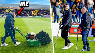 I Joined The GROUNDSMAN Team at Pro Football Club [upl. by Naz748]