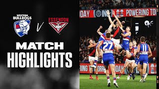 Western Bulldogs v Essendon Highlights  Round 7 2022  AFL [upl. by Maris]