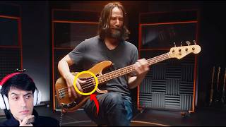 Can Keanu Reeves Actually Play BASS [upl. by Aerised]