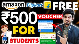 Amazon Free Gift Card Earning App For Student  ₹500 Flipkart Free Gift Voucher  Flipkart Gift Card [upl. by Leeann]