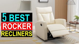 ✅Top 4 Rocker Recliners Review 2024 Ultimate Buyers Guide rocker recliners [upl. by Marlena920]