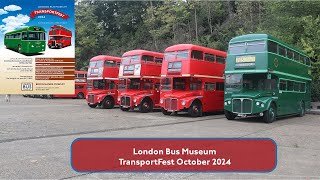 London Bus Museum TransportFest October 2024 [upl. by Anisamoht]