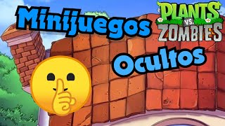 🤫 Mini Juegos Ocultos de Plantas Vs Zombies  Lolvertor7 [upl. by Nerw]