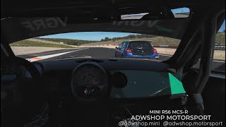 Circuit de Lédenon V2  MINI R56 MCSR  nouveau revêtement [upl. by Estrella]