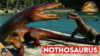 CAMP CRETACEOUS NOTHOSAURUS Nothosaurus Showcase  All New Skins Animations amp More [upl. by Enialem411]