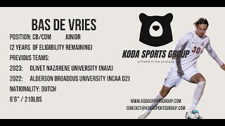 Bas de Vries CBCDM  KODA Sports Group [upl. by Casie]