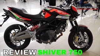 Aprilia Shiver 750 Review [upl. by Adnamma451]