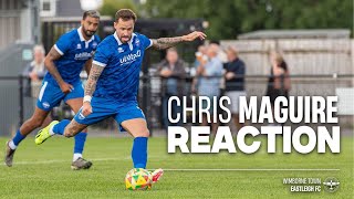 REACTION  Chris Maguire PostWimborne Win [upl. by Nonnairb]