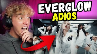 EVERGLOW 에버글로우  Adios MV  REACTION [upl. by Camile]