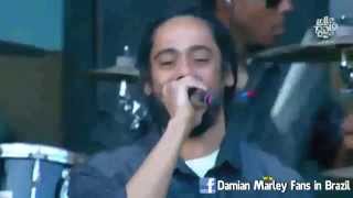 Damian Marley  IntroMake It Bun Dem Live Chile 2015 [upl. by Aihsilat655]