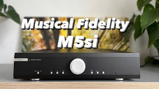 Musical Fidelity M5si Amplifier Review Verstärker mit Phono Vorstufe  Power Klang [upl. by Udale]