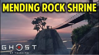 How to Reach the Mending Rock Shrine  Izuhara Shinto Shrine  Ghost of Tsushima [upl. by Gobert]