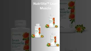 Top Nutritionist Shares Secrets to Achieving Lean Muscle with Nutrilite [upl. by Ogir]