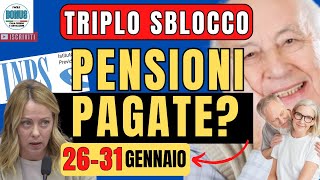 INPS PAGA 👉 2631 GENNAIO ⚡ NUOVI PAGAMENTI 2024 DATE ANTICIPI ➡ ADI AUU ISEE BONUS 80€ PENSIONI 730 [upl. by Pinette]