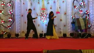 Chura ke dil Mera sangeet wedding dance duet [upl. by Zetnom]