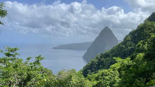 Hiking Up Gros Piton in St Lucia from the Ocean to the Peak [upl. by Michelle36]