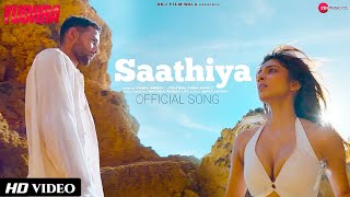 Saathiya Song Yudhra  Siddhant Chaturvedi  Malavika  Yudhra Movie Song  Vishal Mishra New Song [upl. by Eerrehc]