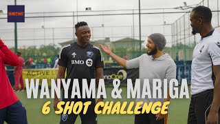 VICTOR WANYAMA AND MARIGA VS ONETWO TV  6 SHOT CHALLENGE [upl. by Enahsal675]