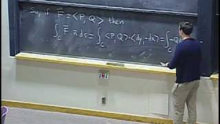 Lec 23 Flux normal form of Greens theorem  MIT 1802 Multivariable Calculus Fall 2007 [upl. by Cilegna]