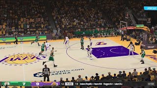 Boston Celtics Vs Los Angeles Lakers NBA2K24 Gameplay PS5 Part 1 [upl. by Kiraa]