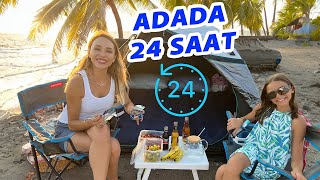 ADADA 24 SAAT  ISSIZ ADADA BİR GÜN BOYUNCA HAYATTA KALMAK [upl. by Ytissahc]