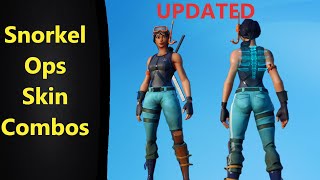 UPDATED Snorkel Ops Skin Combos in Fortnite [upl. by Huff]