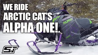 Full Review of the 2019 Arctic Cat M 8000 Mountain Cat Alpha One [upl. by Harve703]