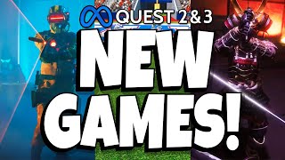 NEW Upcoming Meta Quest 2Quest 3 VR Games [upl. by Lyssa984]