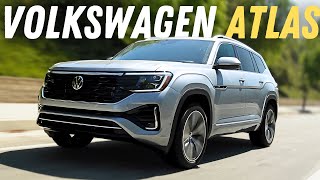 2024 VOLKSWAGEN ATLAS SEL PREMIUM RLINE REVIEW IN 5 MINUTES [upl. by Hamann]