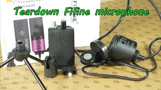 Teardown Fifine 669 USB Microphone  look inside [upl. by Huba]