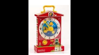 Fisher Price Musicbox Teaching Clock bass cover [upl. by Rorie1]