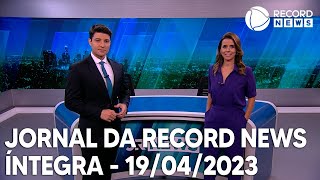 Jornal da Record News  19042023 [upl. by Anitac]