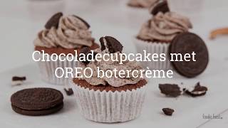 Chocolade cupcakes met oreo botercreme [upl. by Quintessa132]