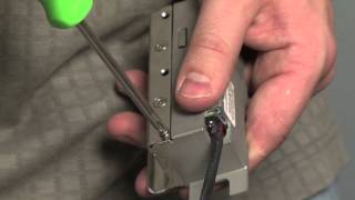 HES8500 electric strike install video [upl. by Enirtak]