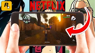 How to DOWNLOAD GTA Definitive Edition Trilogy on IOS amp ANDROID Netflix [upl. by Truman]