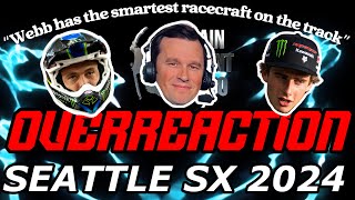 Cooper Webb amp Levi Kitchen Win Big in Seattle  DBs Overreaction  2024 Seattle Supercross [upl. by Yraillih]