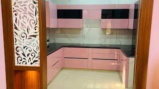 Latest kitchen interior design idea with price modular kitchen kitchen design [upl. by Marwin]