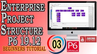 How to Create Enterprise Project Structure  Primavera P6 1912  Beginners Tutorial [upl. by Llerrod465]