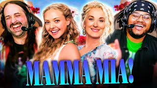 MAMMA MIA 2008 MOVIE REACTION FIRST TIME WATCHING Meryl Streep  ABBA  Full Movie Review [upl. by Adnirim346]