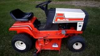 1985 Simplicity 4211 11 HP 36 Cut Lawn Tractor [upl. by Mickie935]