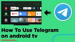 How To Use Telegram On Android TV  👉🖱️ Mouse is required👈 Mi Box  Roku TV  Android TV Box [upl. by Kinchen440]