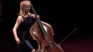 Sasha Witteveen contrabas 13 jaar Nationale Finale Prinses Christina Concours 2017 [upl. by Novad]