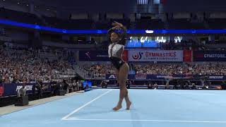 Simone Biles  Floor Exercise  2021 US Gymnastics Championships  Senior Women Day 2 [upl. by Nivri]