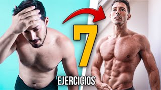 TRANSFORMA tu CUERPO con solo 7 EJERCICIOS FÁCIL de HACER [upl. by Jessie]