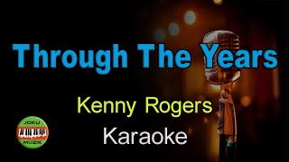 Through The Years  Kenny Rogers  HQ Karaoke [upl. by Salahi676]